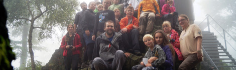 Gruppenbild der Junior Ranger Gruppen