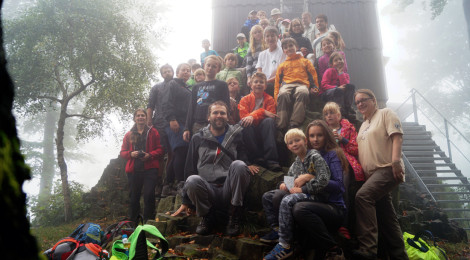 Gruppenbild der Junior Ranger Gruppen