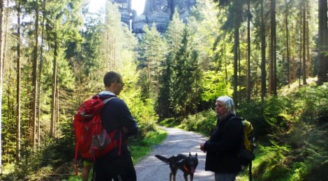 Immer wieder mittwochs zu den Felsen der hinteren Sächsischen Schweiz