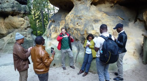 (Deutsch) Ranger aus Mosambik zum Erfahrungsaustausch im Nationalpark