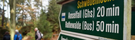 Wanderweg Schwedenlöcher wieder frei