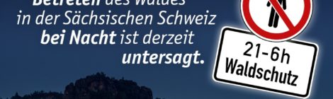 Trotz nächtlicher Waldsperrung:  Waldbrand am Steinernen Tisch und Pizzabote am Zeughaus