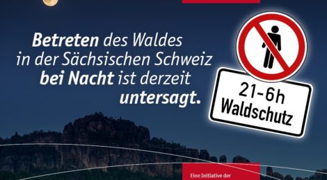 (Deutsch) Trotz nächtlicher Waldsperrung:  Waldbrand am Steinernen Tisch und Pizzabote am Zeughaus