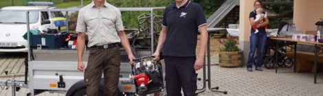 Gut gerüstet für die Brandkontrolle im Nationalpark