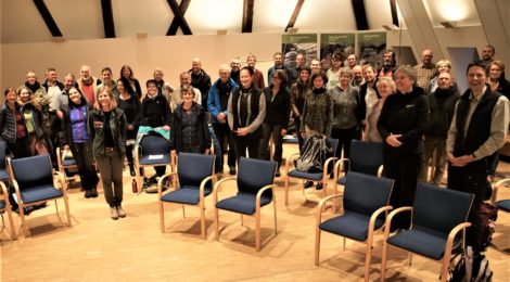 Foto: Jörg Weber Mit den 20 neu zertifizierten Nationalparkführerinnen und -führern stehen jetzt insgesamt 60 Fachleute für eindrucksvolle Gästeführungen in Sachsens einzigem Nationalpark zur Verfügung.