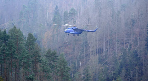 (Deutsch) Verkehrssicherungen an der oberen Schleuse in Hinterhemrsdorf haben begonnen