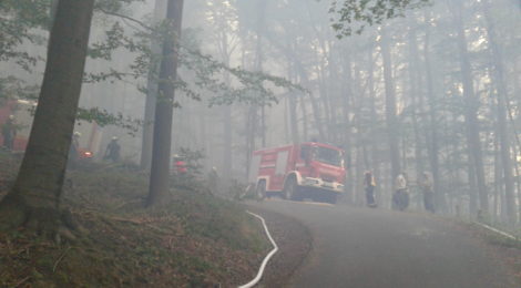 Dank an die Feuerwehren und Helfer