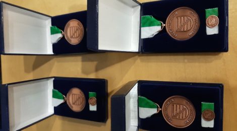 Auszeichnung für Einsatz gegen die schweren Waldbrände in Sachsen im Sommer 2022