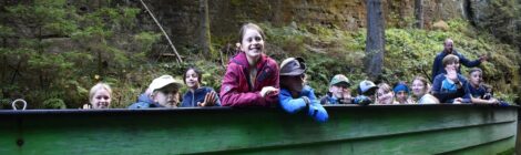 Das sächsisch-böhmische Junior Ranger Treffen fand am Aktionstag des Europark-Dachverbandes statt. Der European Youth in Parks Day stand unter dem Motto „Our Nature, Our Future”. Foto: D. Schlicht