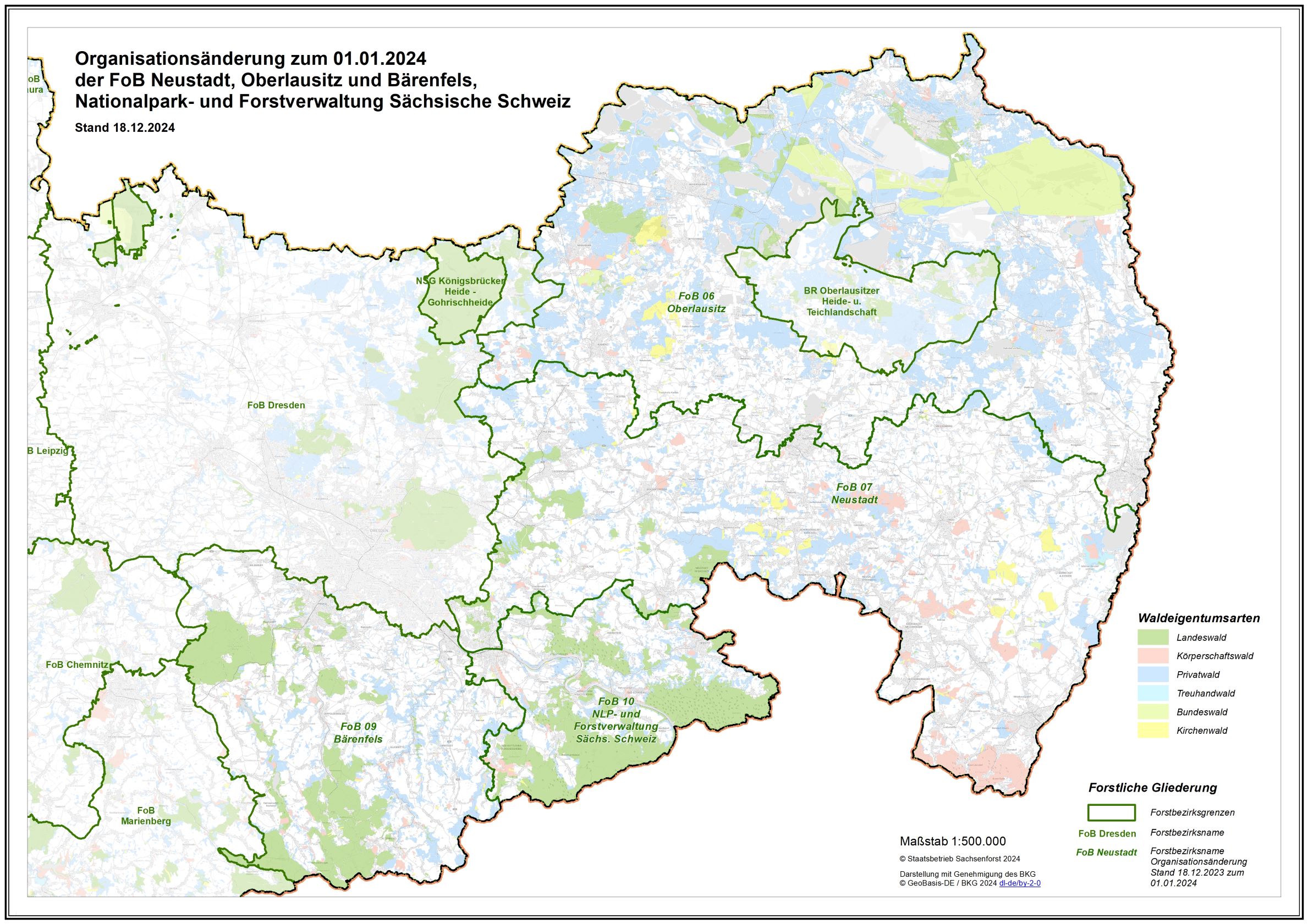 Karte-Organisationsaenderung-Sachsenforst-Oberlausitz-Saechsische-Schweiz
