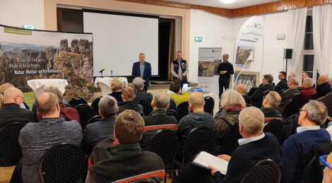 Das 3. Gesprächsforum zur Entwicklung der Nationalparkregion fand auf Burg Hohnstein statt.